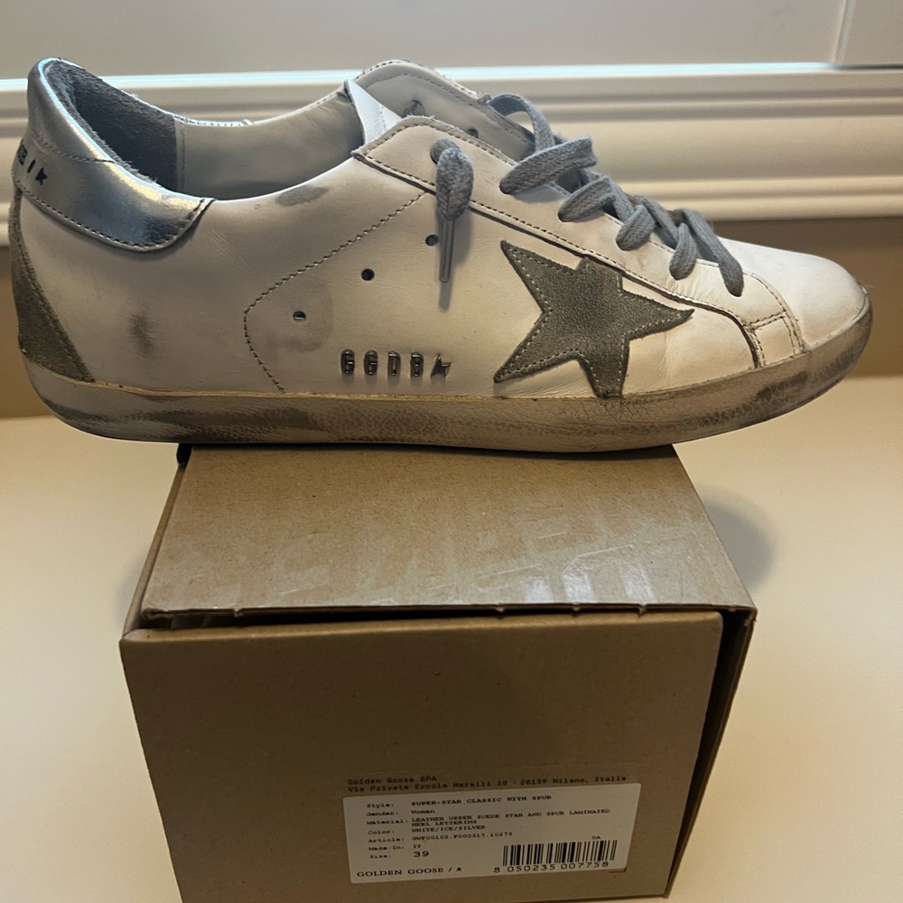 Golden Goose SUPERSTAR LEATHER UPPER SUEDE STAR METAL L Shoes